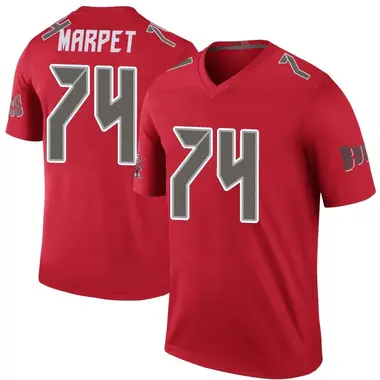 Robert Hainsey Men's Nike Tampa Bay Buccaneers Red Custom Game Jersey